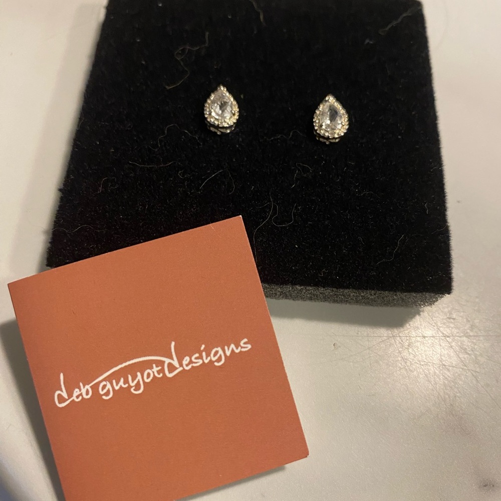 Silver Teardrop Earrings